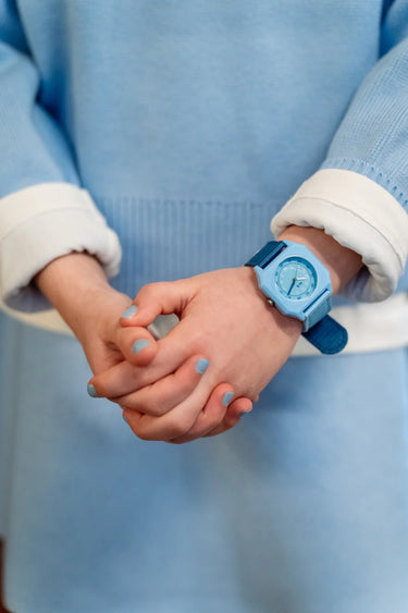 Blue Cotton Candy Watch
